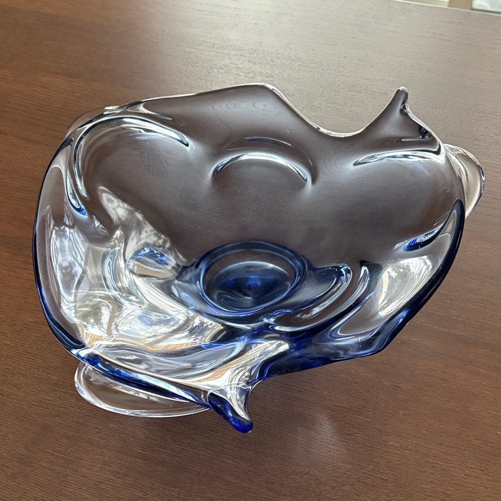 MCM - Czech Art Glass Bowl by Chribska, 1960s